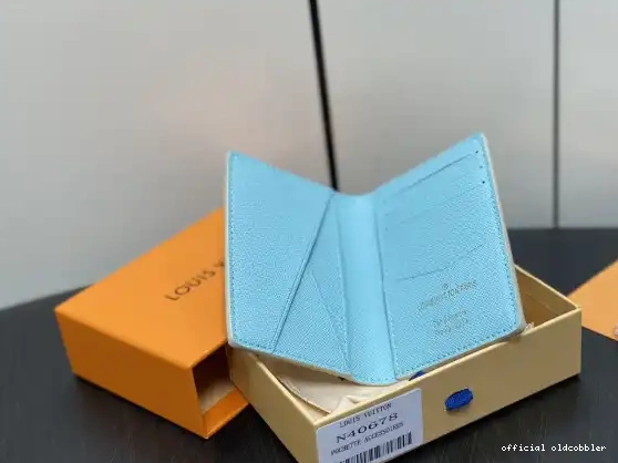 Official oldcobbler Organizer-7.5*11.1*1 VUITTON Pocket LOUIS cm 0610